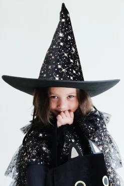 Outlet Heksenhoed Aurora | Black | Mimi & Lula Verkleden