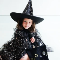 Outlet Heksenhoed Aurora | Black | Mimi & Lula Verkleden