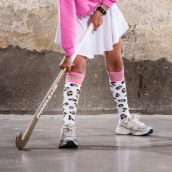 Hockeysokken Jasmijn | Panterprint | Pindahs Sokken & Maillots