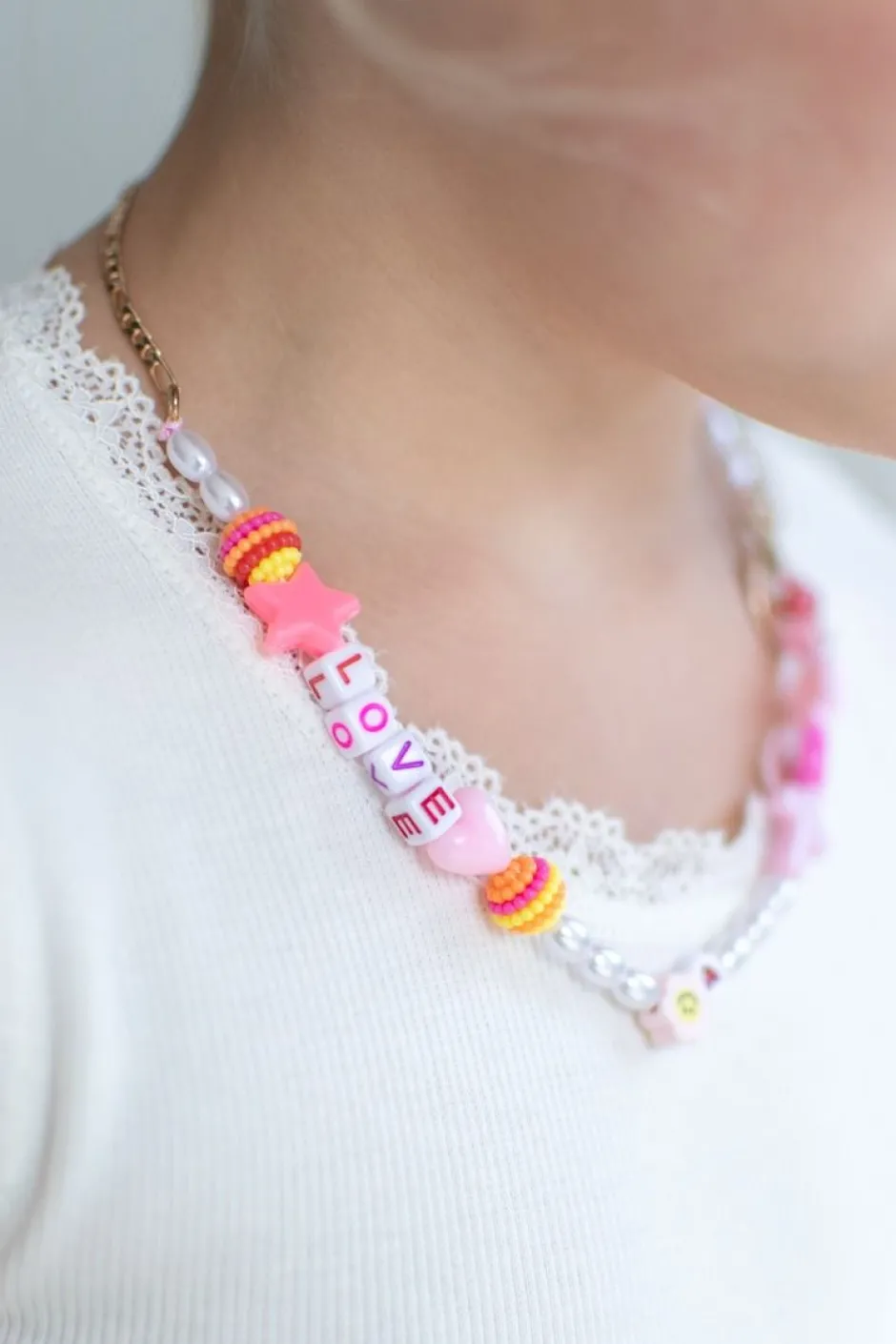 Online 5-in-1 ketting summer shine | Goud | Mommy & kids DAMES Overige Accessoires|Overige Accessoires