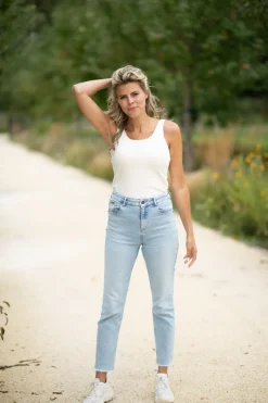 Clearance 4-in-1 Top Jolie | Wit/zand | DAMES Tops