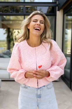 Sale Jacket Blooming pink | DAMES Jacks & Jassen|Vesten