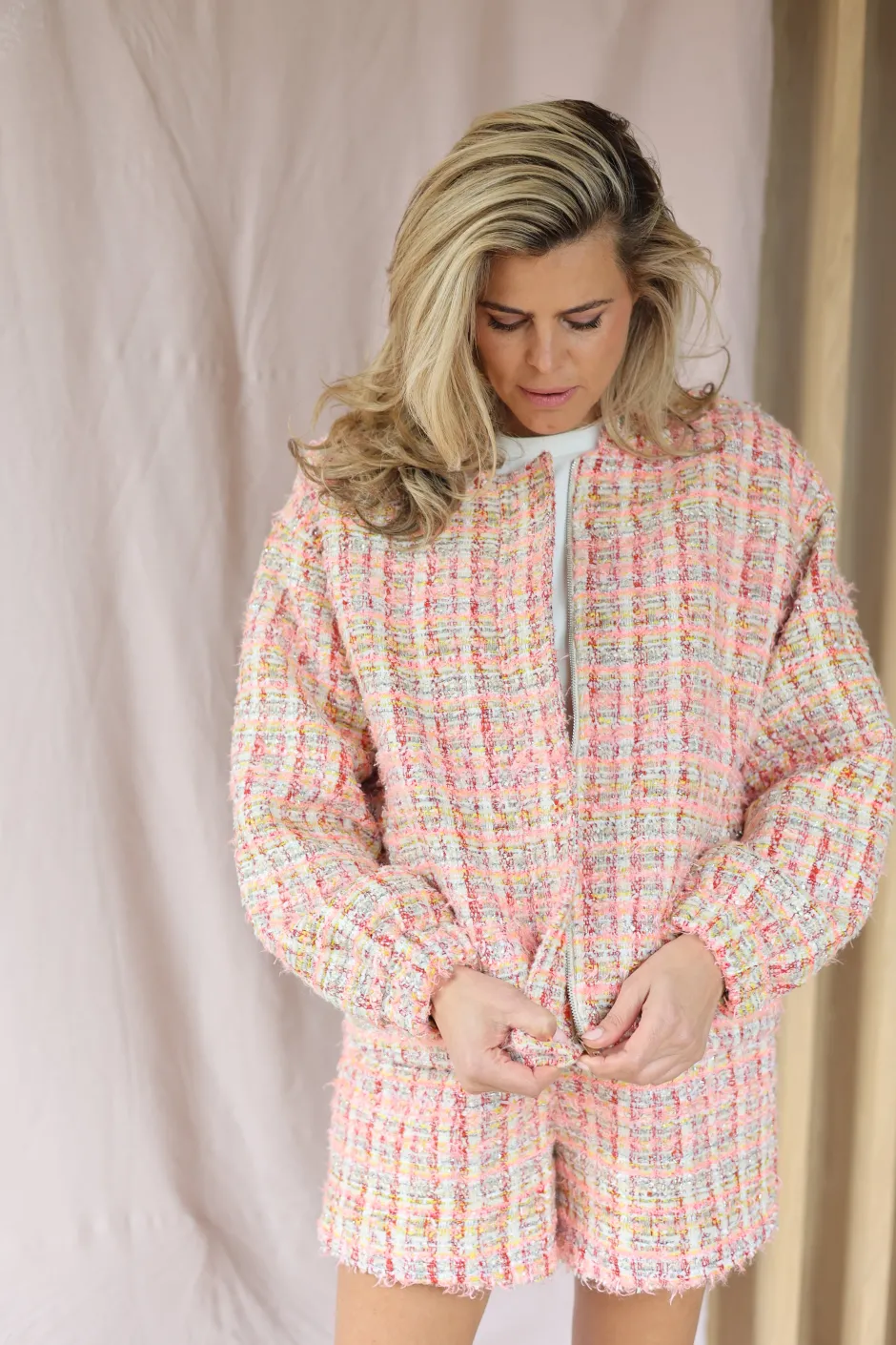 Clearance Jacket Fleur | Chanel | DAMES Co-ords|Jacks & Jassen