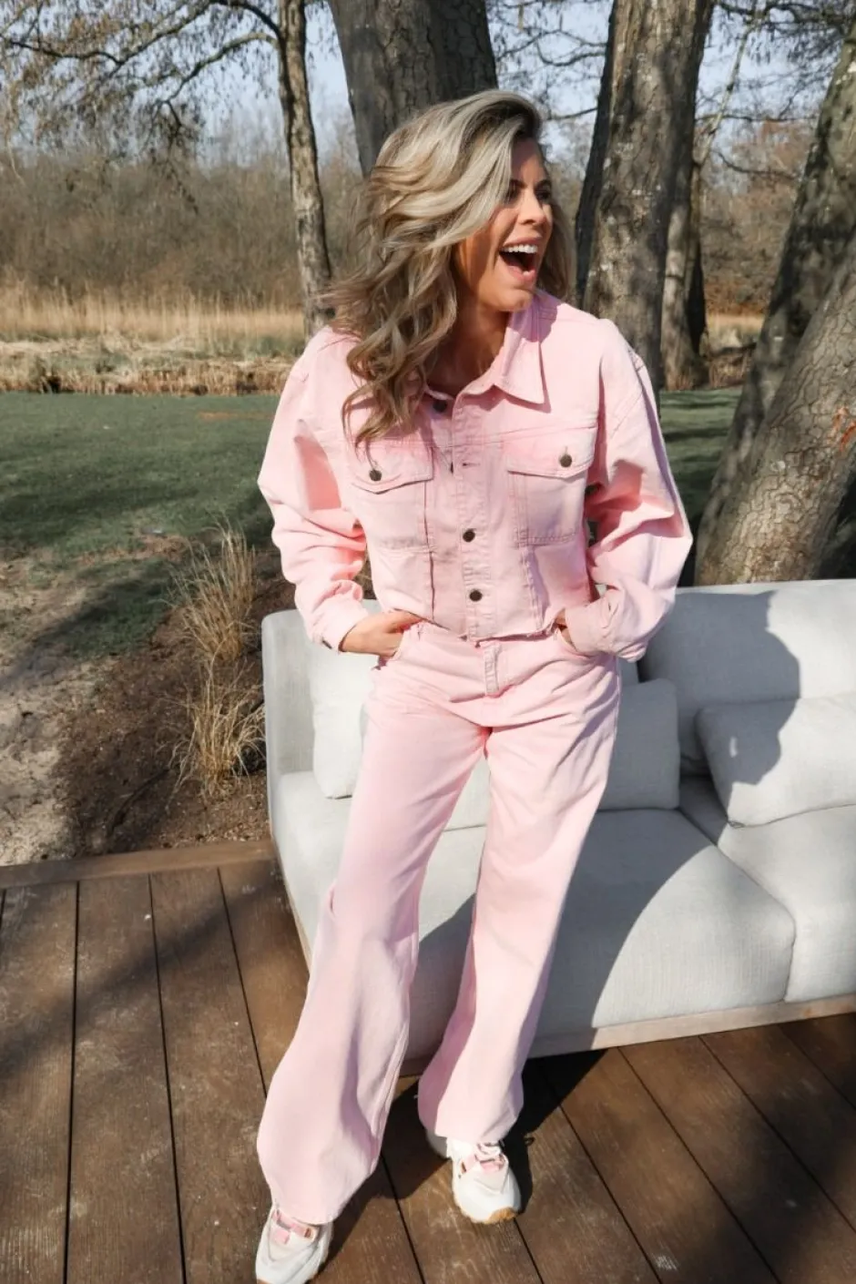 Hot Jacket Willow | Bittersweet pink | Harper & Yve DAMES Co-ords|Jacks & Jassen