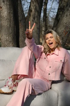 Hot Jacket Willow | Bittersweet pink | Harper & Yve DAMES Co-ords|Jacks & Jassen