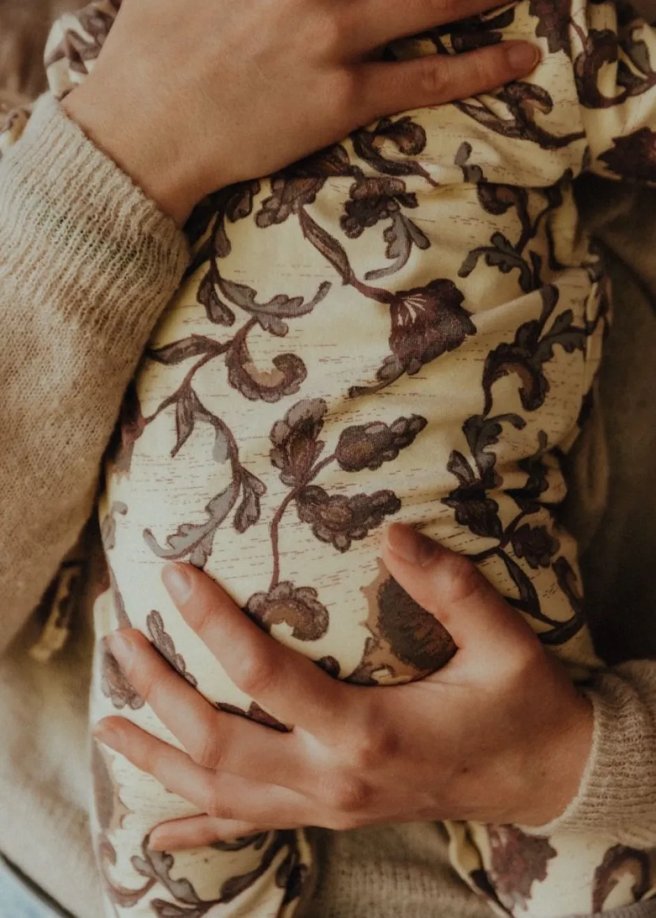 Clearance Jersey boxpakje Linny | Creme all over print | Boxpakjes