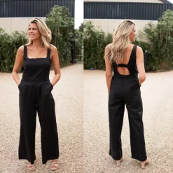 Hot Jumpsuit Lolian | Black | DAMES Jumpsuits
