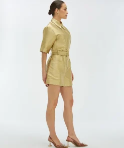 Clearance Jumpsuit Maxime | Dull gold | DAMES Jumpsuits