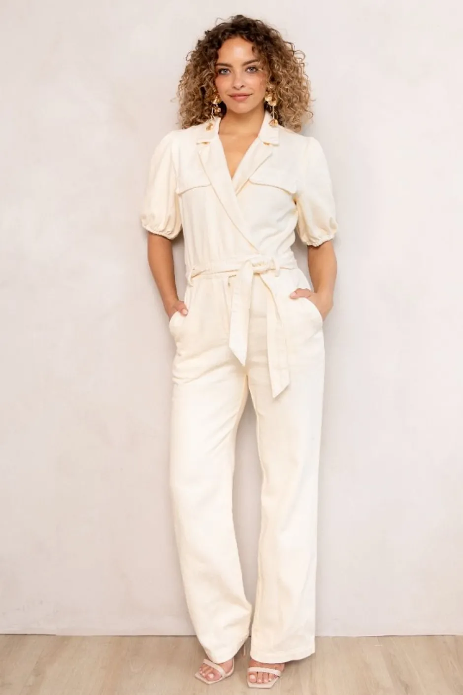 Best Jumpsuit Yaell puff | Off-white | DAMES Jumpsuits