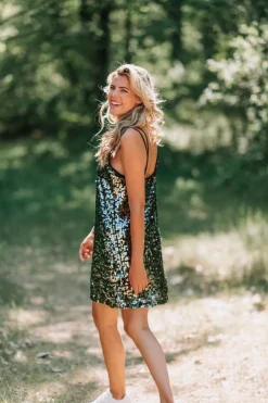 New Jurk Quinn | Silver sequins | Gestuz DAMES Jurken