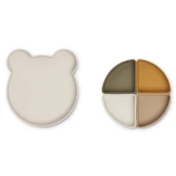 Clearance Kinderbord met vakjes Arne | Liewood Kinderservies