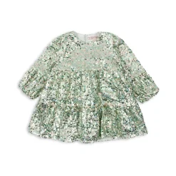 Outlet Lila sequins dress | Green | DAMES Jurken & Salopettes|Jurken