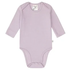 Hot Longsleeve body | Ribbed lavender | Rompers