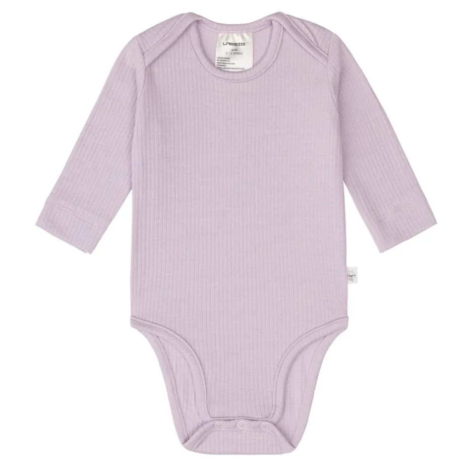 Hot Longsleeve body | Ribbed lavender | Rompers