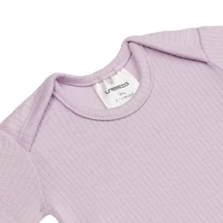 Hot Longsleeve body | Ribbed lavender | Rompers