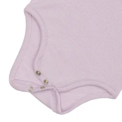 Hot Longsleeve body | Ribbed lavender | Rompers