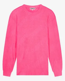 Best Longsleeve Frieda Terry | Pink | Truien & Vesten|Truien & Vesten