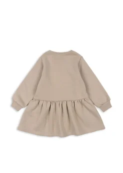 Best Lou Terry Sweat Dress | Oxford Tan | DAMES Jurken & Salopettes|Jurken