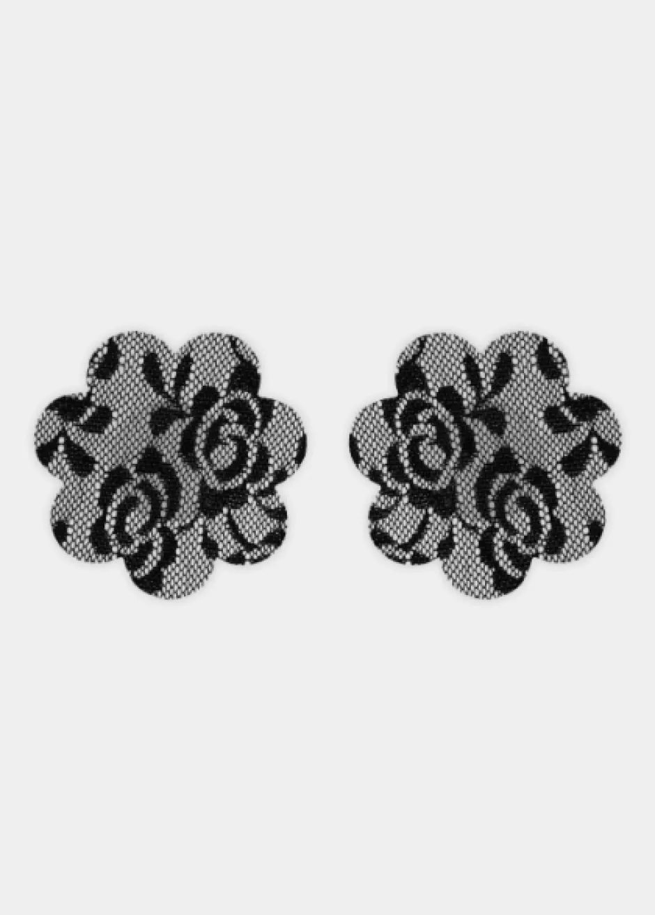 Sale Luxury lace secret covers | Black | DAMES Lingerie