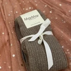 Clearance Maillot met glitter | Elm bruin | MarMar Copenhagen Sokken & Maillots