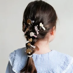 New Mini Clips | Cecil Crab | 8 stuks | Mimi & Lula Haaraccessoires