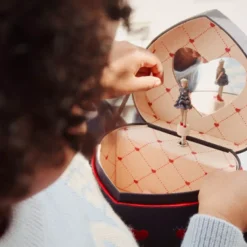 Sale Muziekdoosje hearts | Donkerblauw | Sieraden