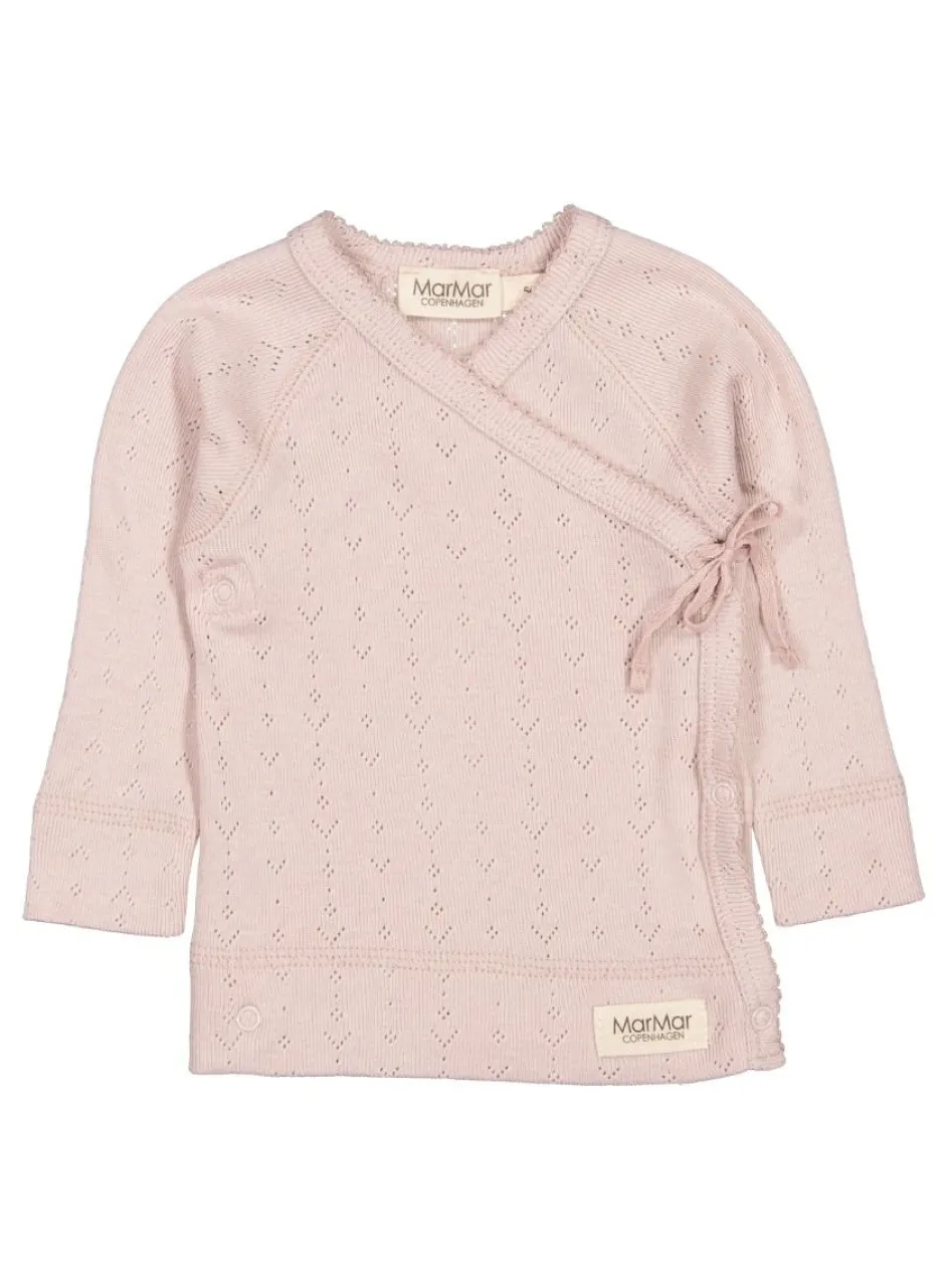 Newborn tut wrap top | Faded rose | Vesten|Shirts