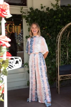 Hot Pants Ella | Print pink | DAMES Co-ords|Broeken