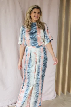 Hot Pants Ella | Print pink | DAMES Co-ords|Broeken