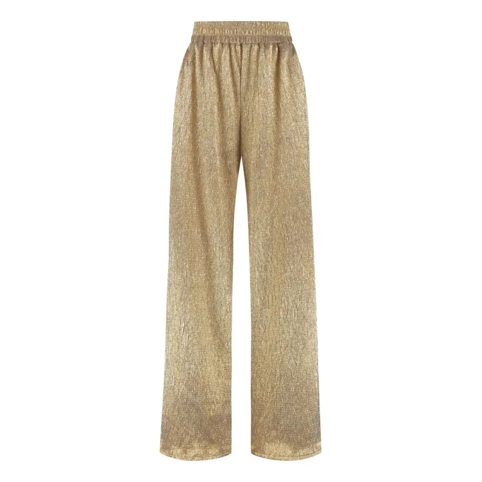 Online Pants Intouchables | Dark gold/foil | DAMES Broeken