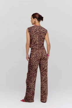 New Pants Mayra | Lexie leopard | Harper & Yve DAMES Broeken