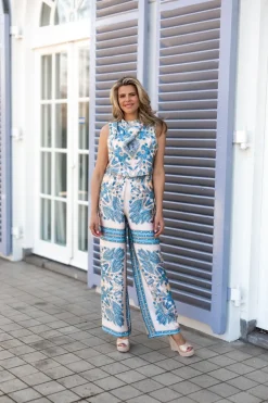 Clearance Pants Novi | Multi print | DAMES Co-ords|Broeken