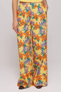 Sale Pants Riley | Banana flower | Harper & Yve DAMES Co-ords|Broeken