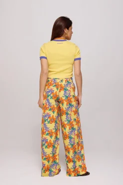 Sale Pants Riley | Banana flower | Harper & Yve DAMES Co-ords|Broeken