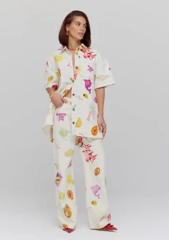 Pants Tessa | Tropicana | Harper & Yve DAMES Broeken