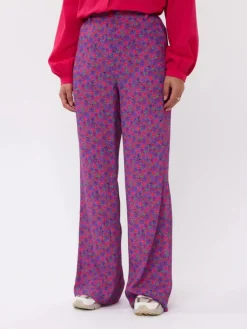 Pants Zola | Multi flower | DAMES Co-ords|Broeken