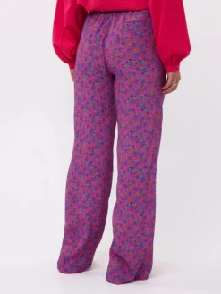 Pants Zola | Multi flower | DAMES Co-ords|Broeken