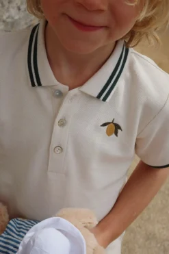 Discount Polo shirt Florian gots | Antique white | Shirts|Shirts