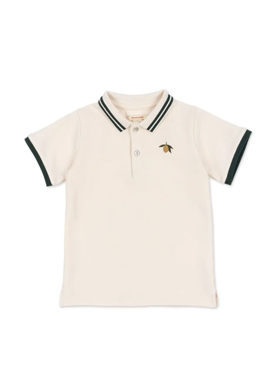 Discount Polo shirt Florian gots | Antique white | Shirts|Shirts