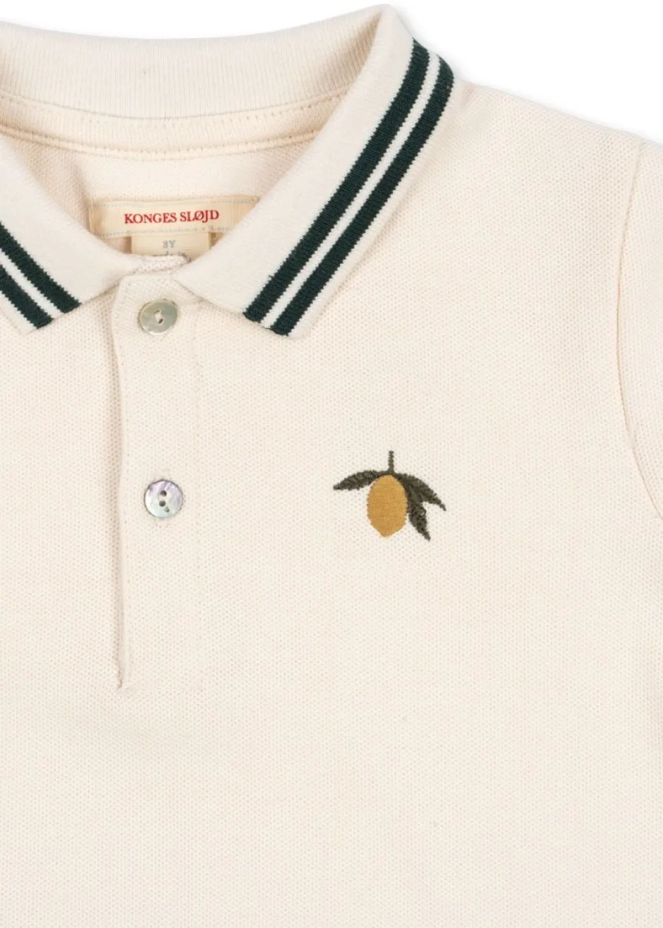 Discount Polo shirt Florian gots | Antique white | Shirts|Shirts