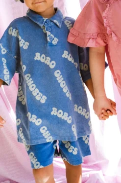 Discount Polo shirt Wavy | All over waffle | DAMES Co-ords|Co-ords