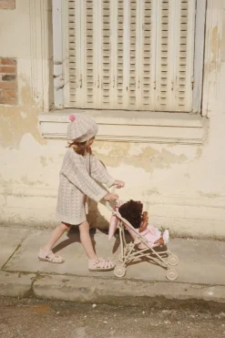 Outlet Poppenbuggy | Lacy pink | 3+ jaar | Poppen & Accessoires