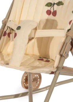 Discount Poppenbuggy | Ma grande cerise pink glitter | 3+ jaar | Poppen & Accessoires|Educatief Speelgoed