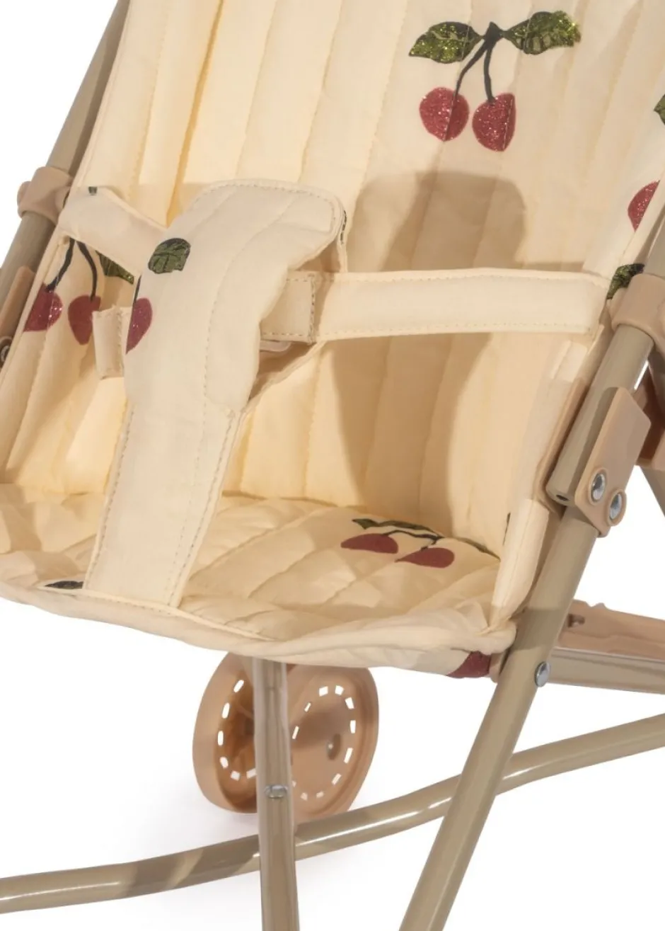 Discount Poppenbuggy | Ma grande cerise pink glitter | 3+ jaar | Poppen & Accessoires|Educatief Speelgoed