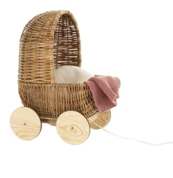 Best Poppenwagen klein | Riet Poppen & Accessoires
