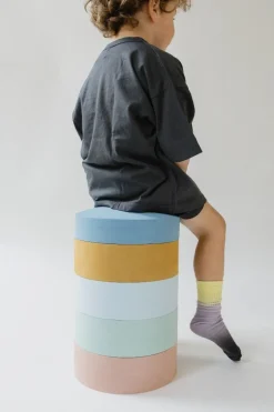 Clearance Rainbow chair ocean | 5 stuks | Open ended speelgoed | Open Ended Speelgoed