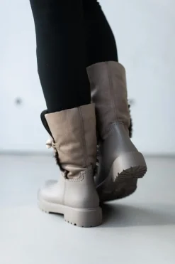 Discount Regenlaarzen Garfil | Taupe | DAMES Laarzen & Boots