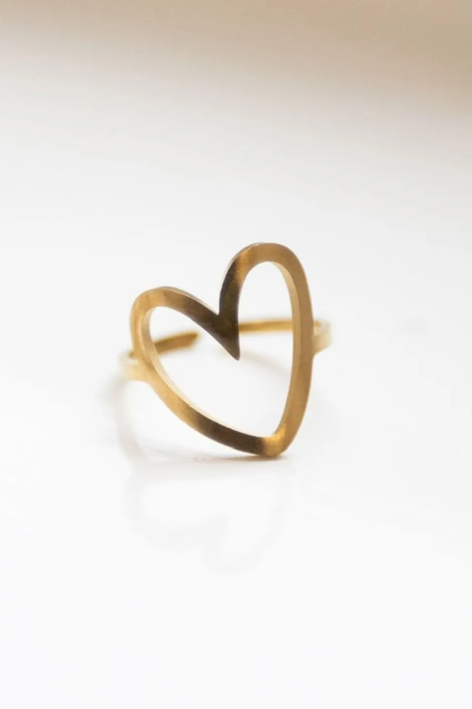 Clearance Ring lots of love | Goud DAMES Sieraden