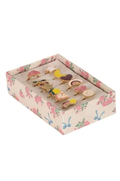 Ringen set | 12 stuks | Multi color | Sieraden