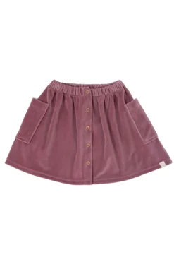 Sale Rok Vieve | Mauve velvet | DAMES Rokken|Rokken
